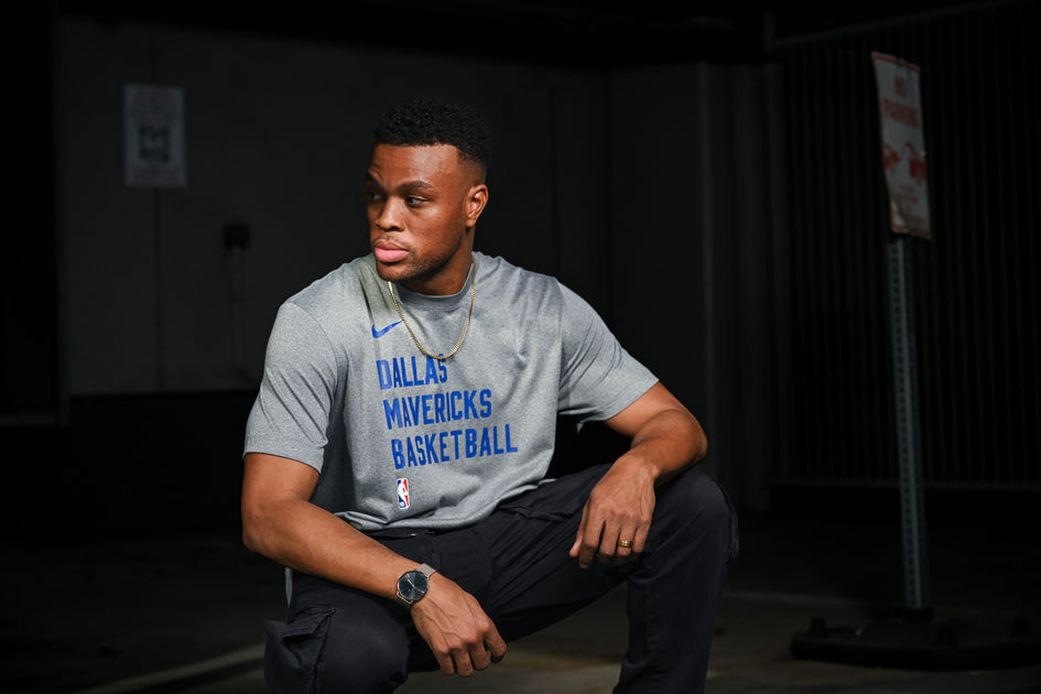 Dallas Mavericks Nike NBA Dri-Fit Long Sleeve Shirt Men's Navy Blue Sz  Medium 1