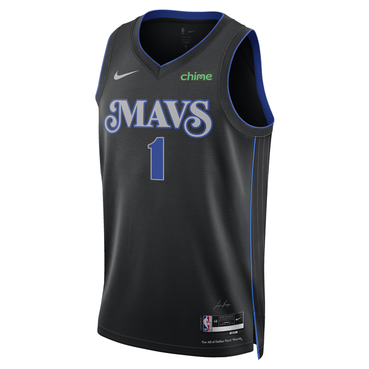 Dallas Mavericks City Edition 23 24 Jaden Hardy Swingman Jersey