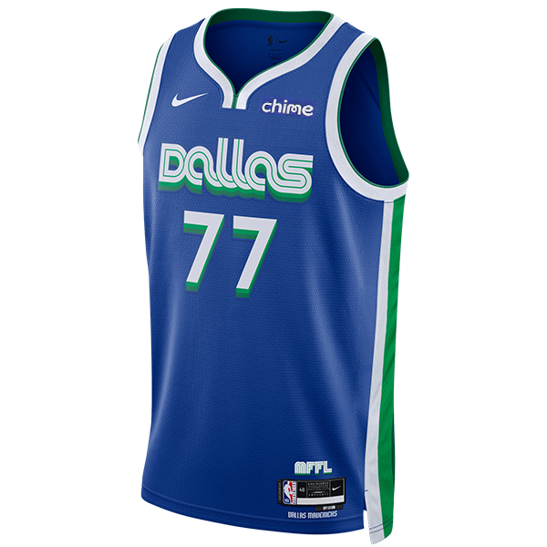 Nike Men's 2022-23 City Edition Dallas Mavericks Luka Doncic #77