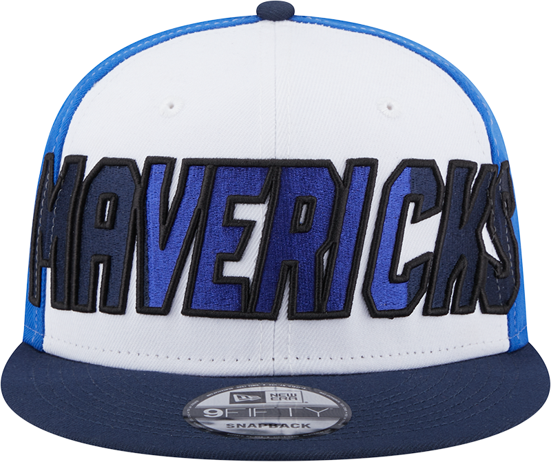 Dallas Mavericks New Era 2022 Back Half Snapback