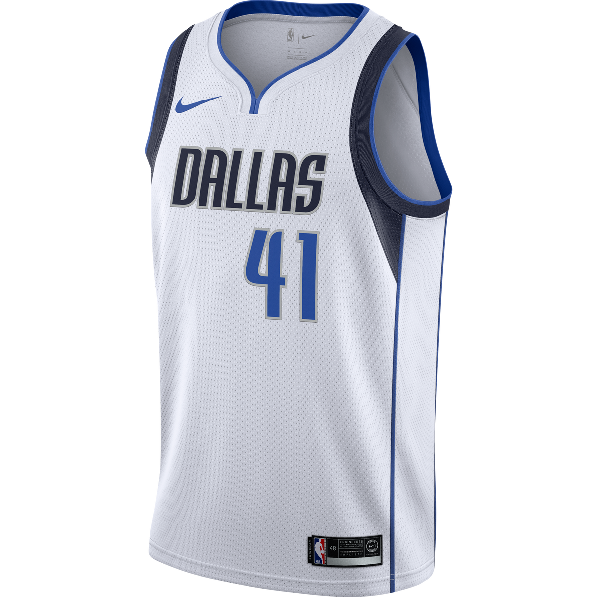 Nike NBA Dallas Mavericks City Edition Swingman Jersey White