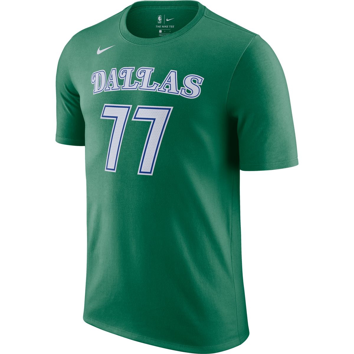Nike Youth Dallas Mavericks Luka Doncic #77 Navy T-Shirt