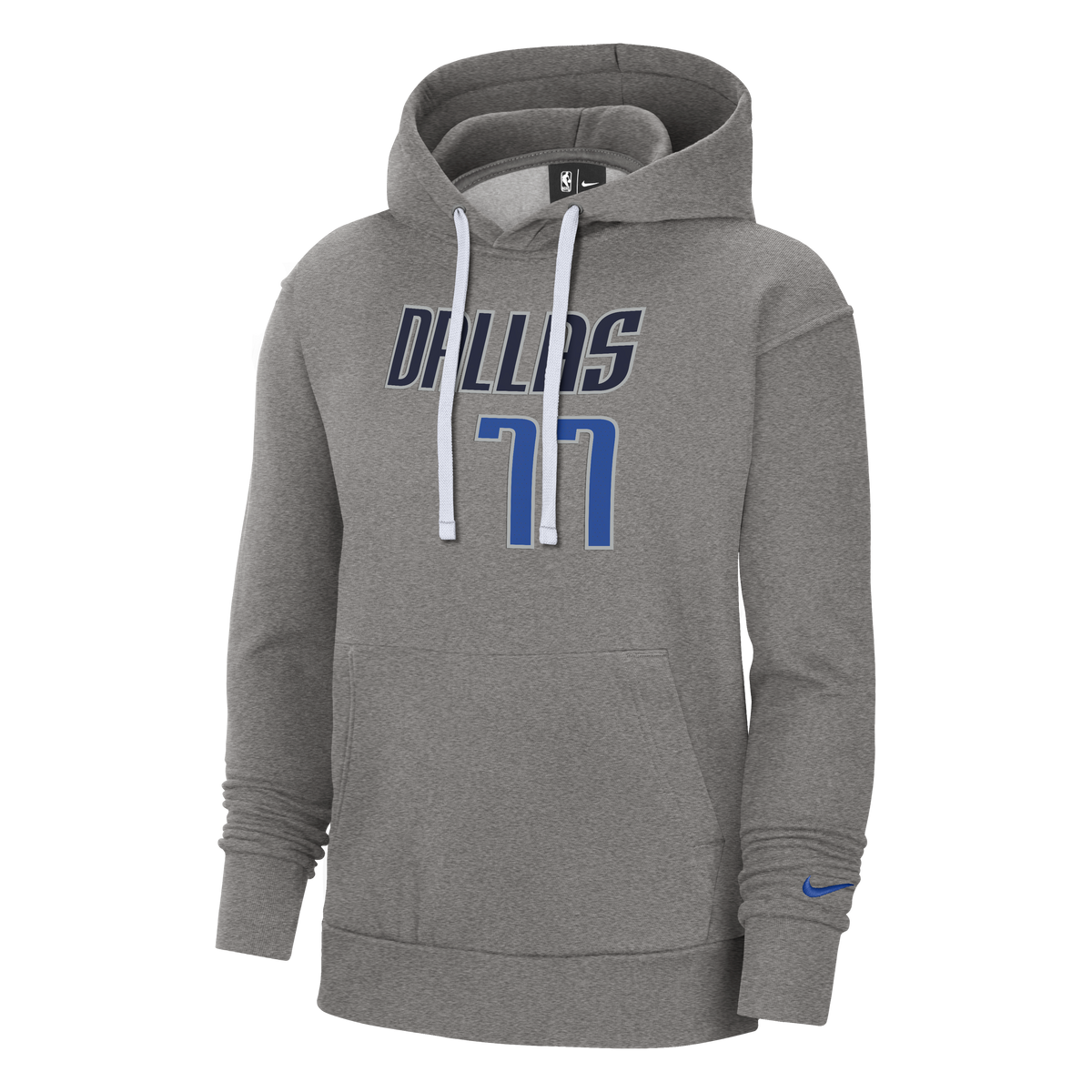 New era Team Logo Po Dallas Mavericks Hoodie Grey