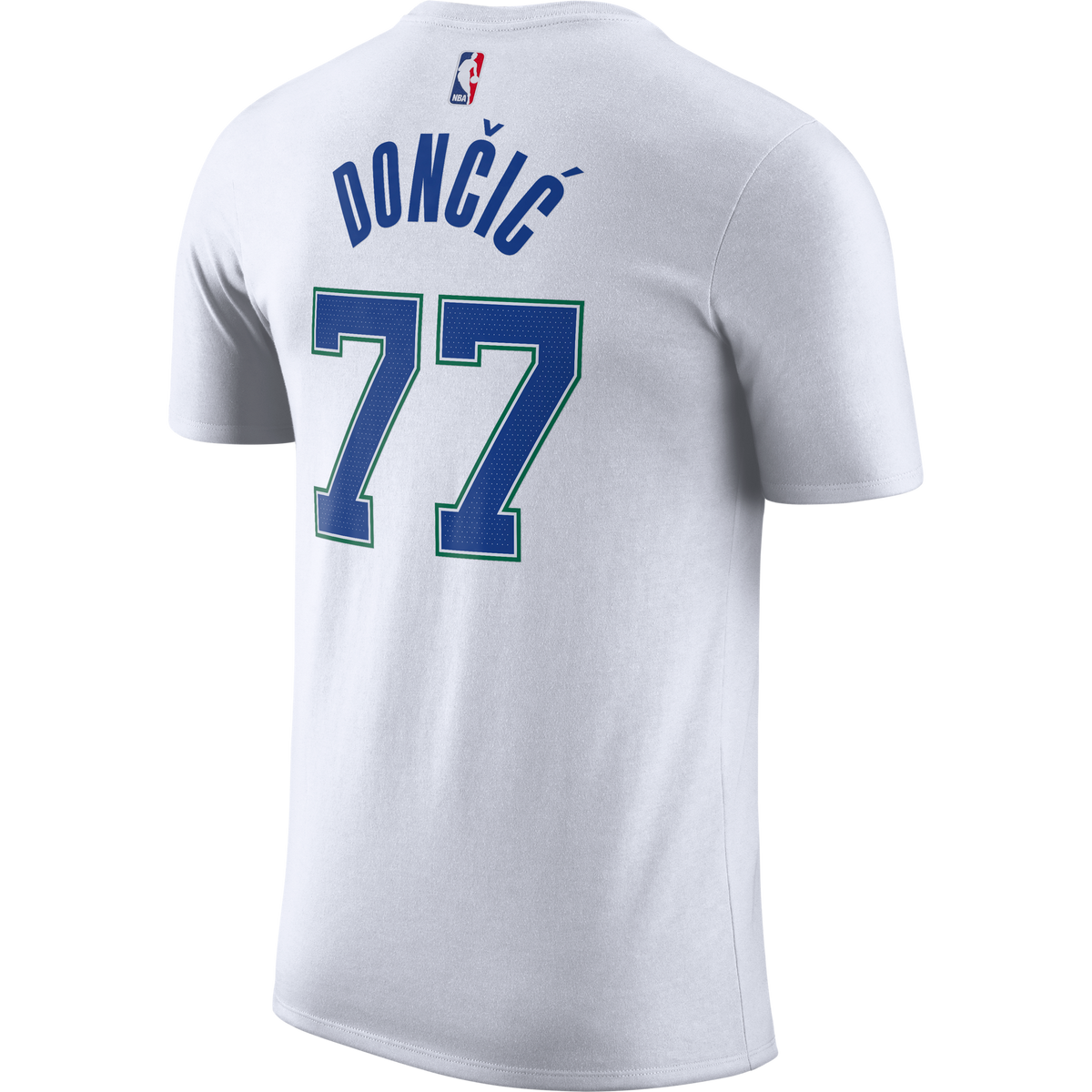 DALLAS MAVERICKS NIKE LUKA DONČIĆ CITY EDITION MIXTAPE NAME & NUMBER TEE