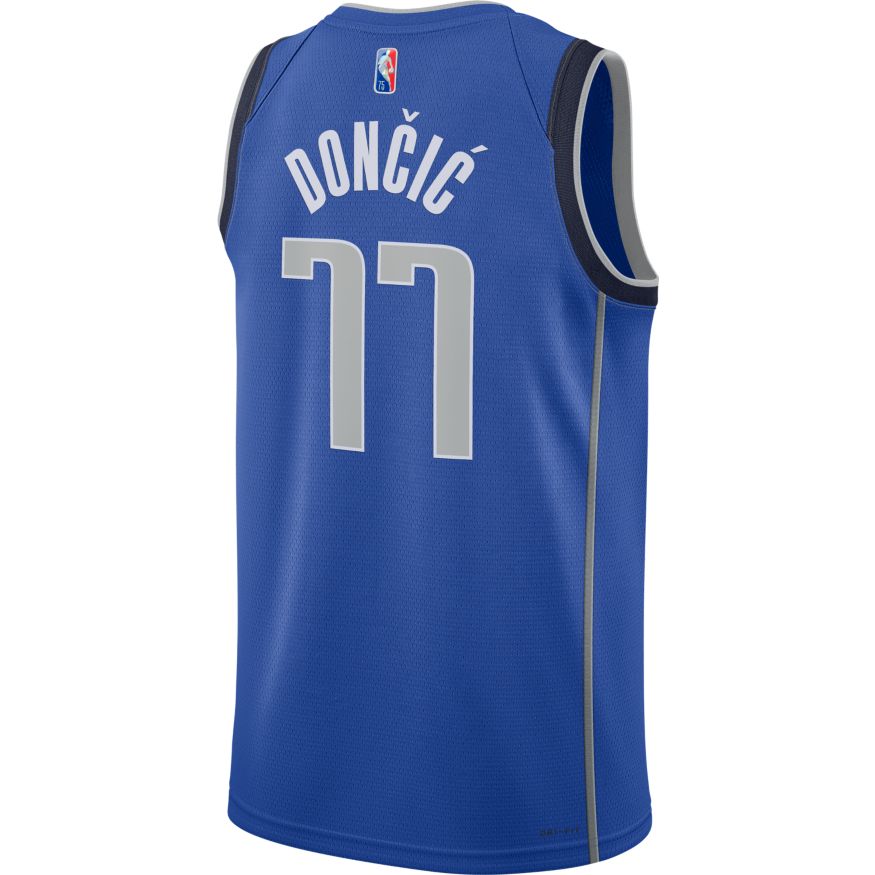 Luka Dončić Signed Dallas Mavericks Nike Swingman Navy Blue NBA Jersey -  CharityStars