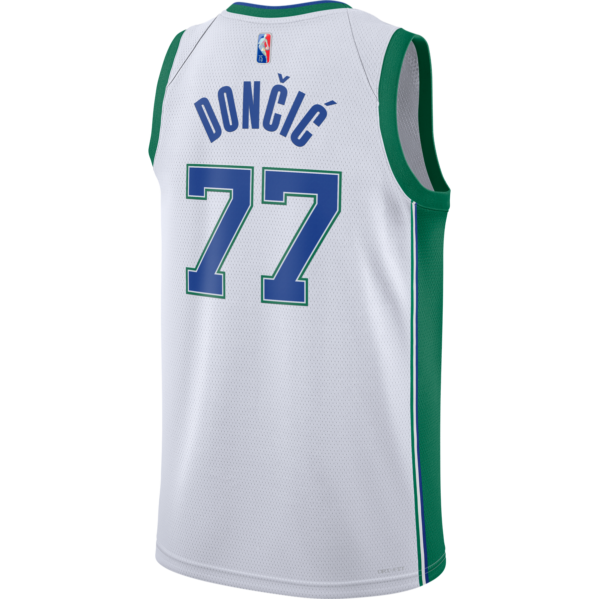 Men's Dallas Mavericks Luka Doncic Nike White 2020/21 Swingman Player  Jersey - City Edition