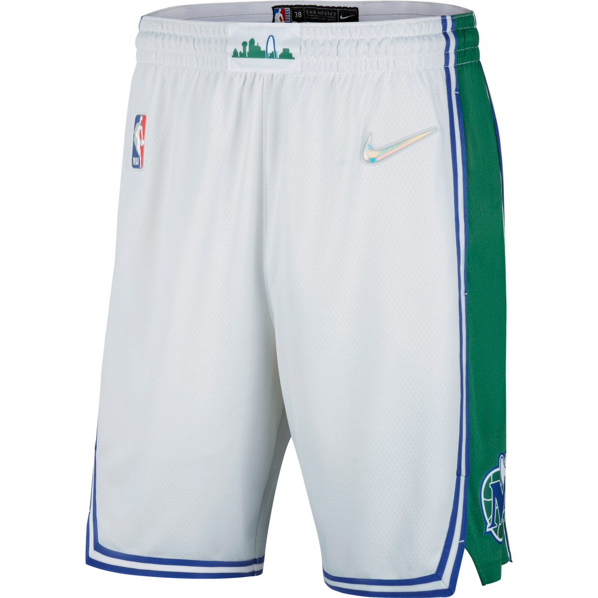 Dallas Mavericks Icon Edition Men's Nike NBA Swingman Shorts.