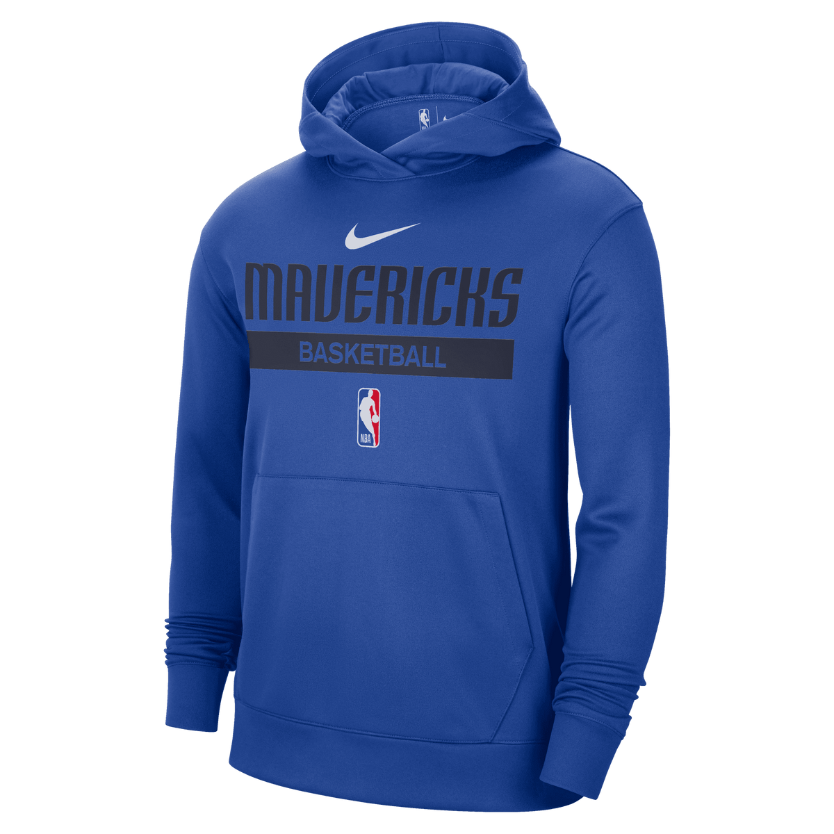 Dallas Mavericks Nike Spotlight Fleece Overhead Hoodie - Youth
