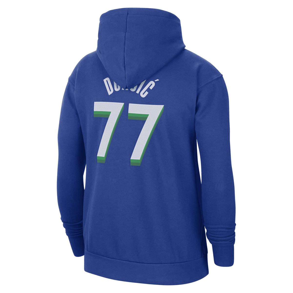 Dallas Mavericks Nike 2022-23 City Edition Luka Dončić Name & Number Tee S / Rush Blue