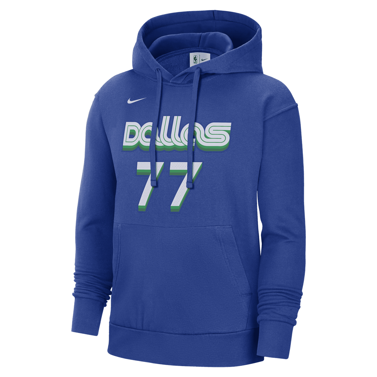 BCS Dallas Mavericks Nike 2022 Club Full Zip Hoodie S / Royal