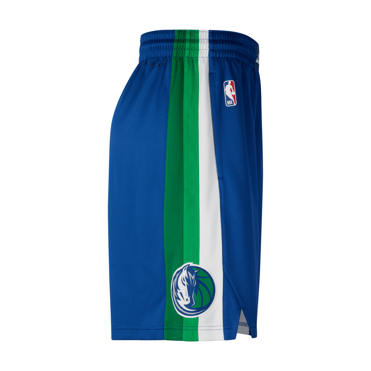 Shop Dallas Mavericks Icon Edition Men's Nike NBA Swingman Shorts