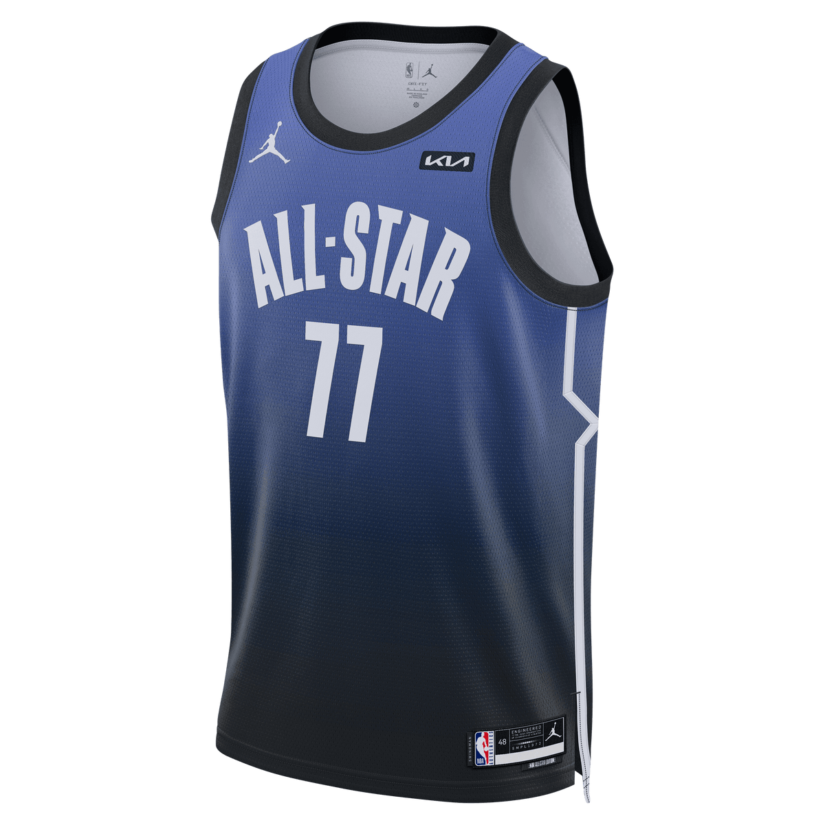 Men's Jordan Brand Luka Doncic Maroon 2022 NBA All-Star Game Swingman Jersey