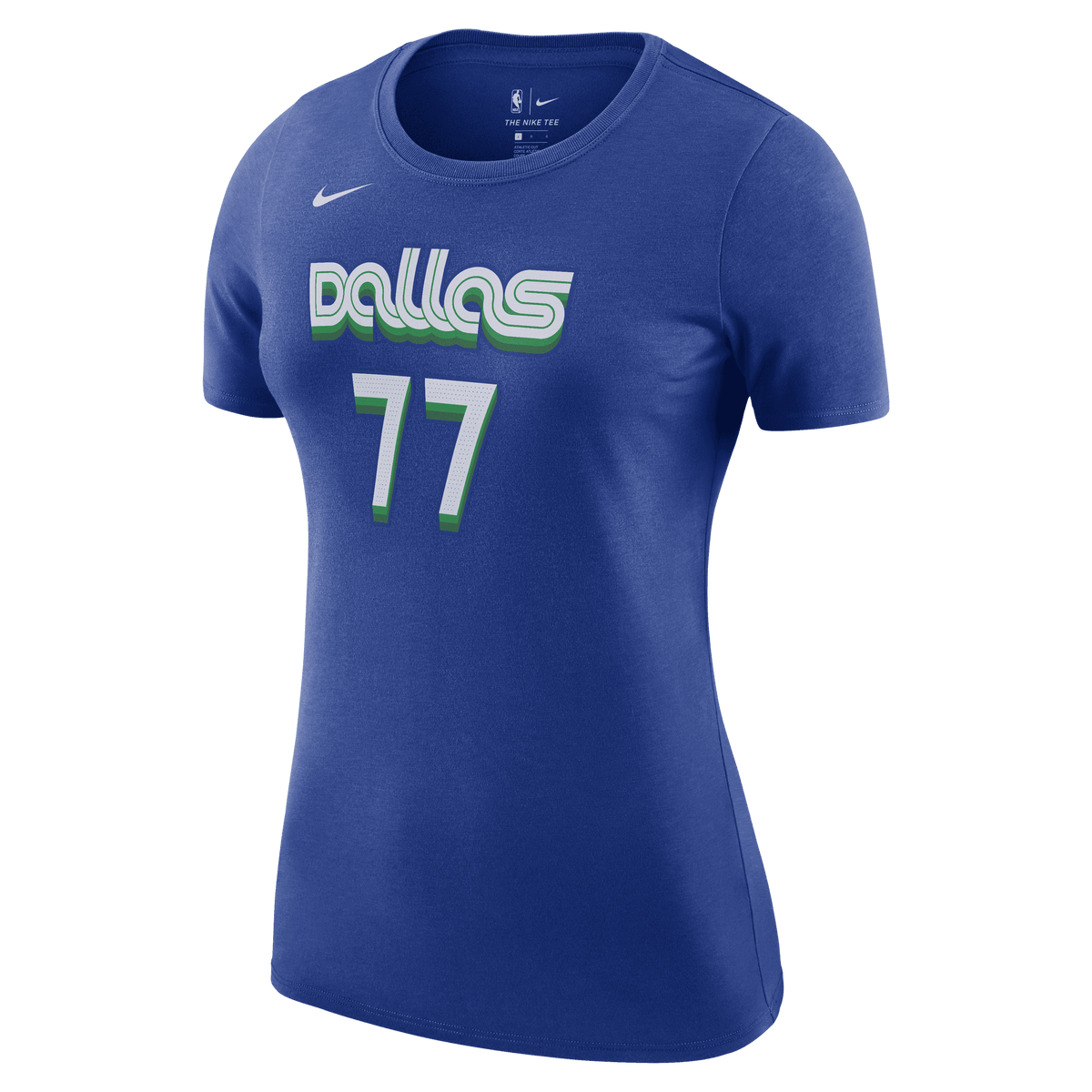 Men's Nike Luka Doncic Blue Dallas Mavericks 2022/23 City Edition Name & Number T-Shirt Size: Small