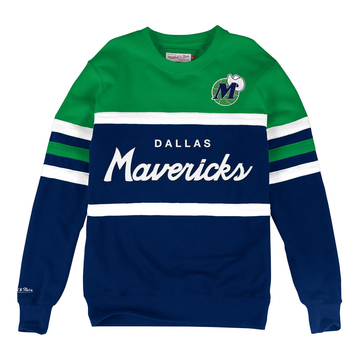 Dallas Mavericks Big Logo Ugly Sweater - Blue