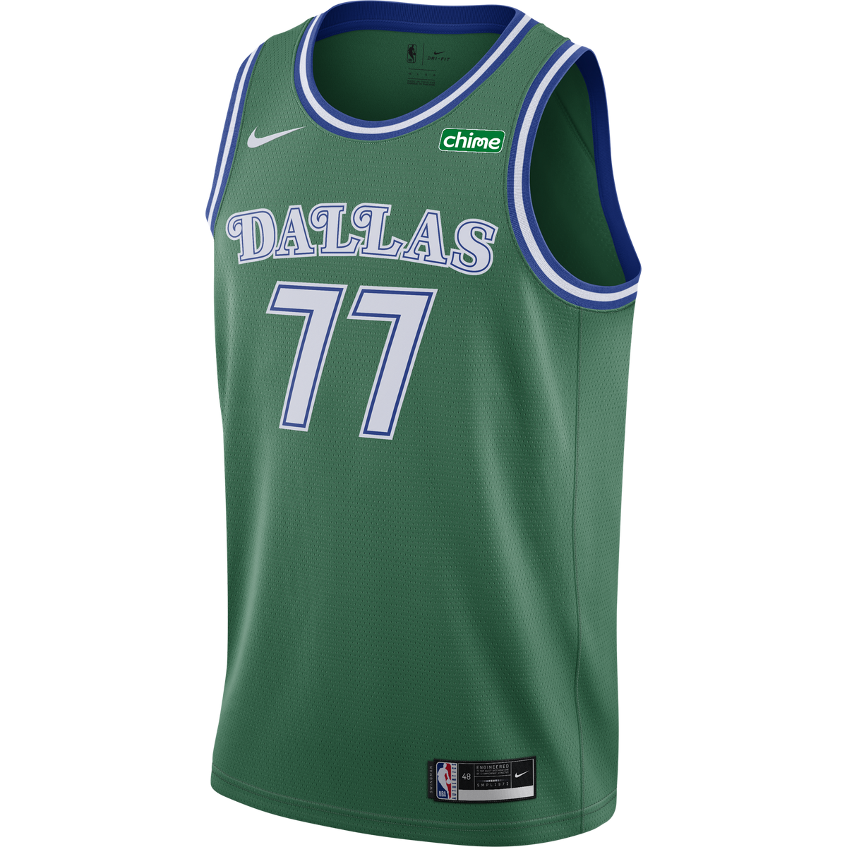 Youth Dallas Mavericks Luka Doncic Nike White 2020/21 Swingman Jersey -  City Edition