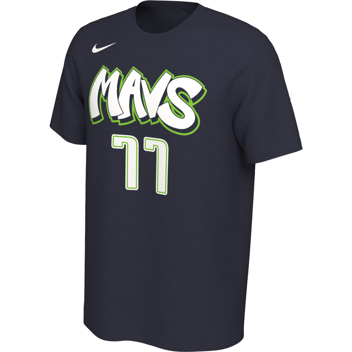 Outerstuff Dallas Mavericks Youth Dončić City Edition 19-20 Name & Number Tee S / LT Blue