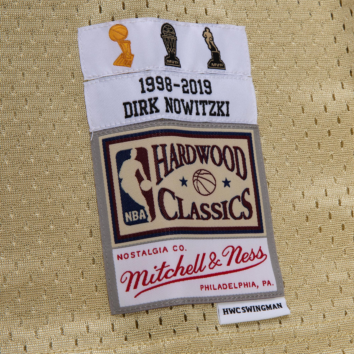 NBA HARDWOOD CLASSICS VINTAGE SWINGMAN DIRK NOWITZKI DALLAS