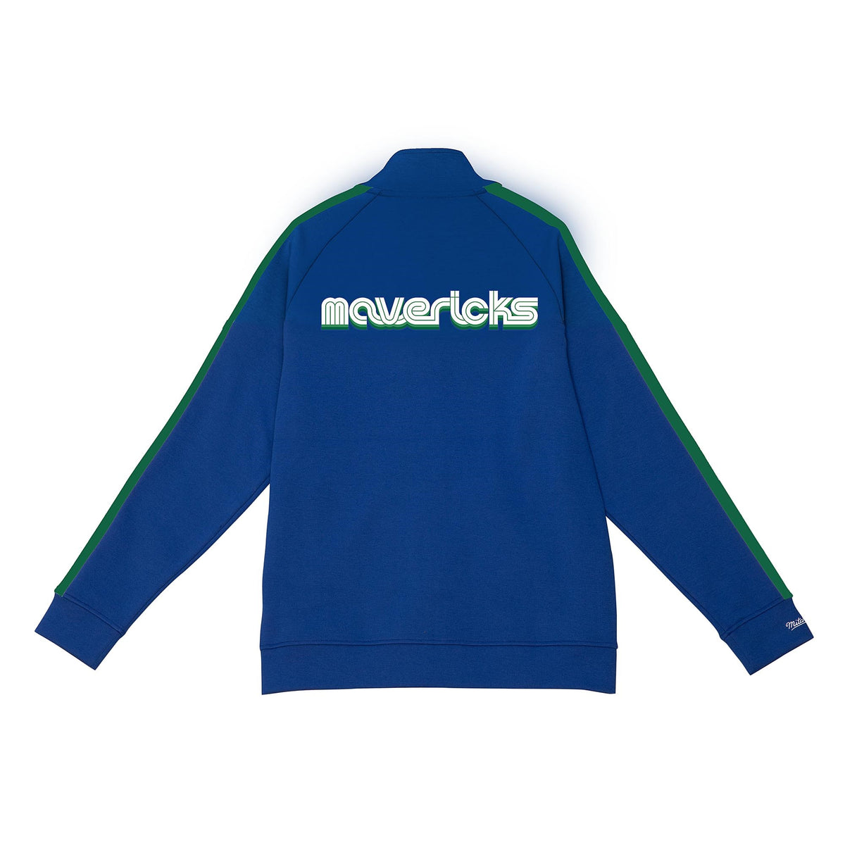 Dallas Mavericks Mitchell & Ness 2022-23 City Edition Lightweight Satin Jacket S / Rush Blue / Green