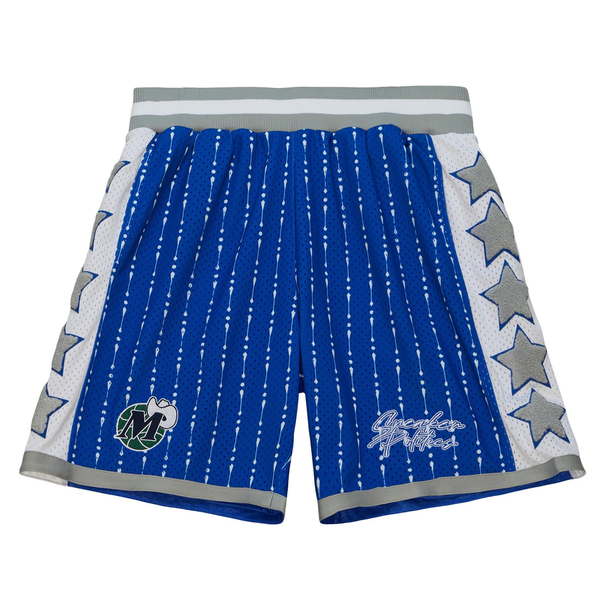 Youth Mitchell & Ness Blue Dallas Mavericks Hardwood Classics Swingman Shorts Size: Extra Large