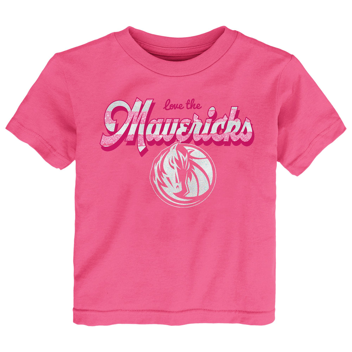 DALLAS MAVERICKS NIKE TODDLER SPORTY PINK TEE