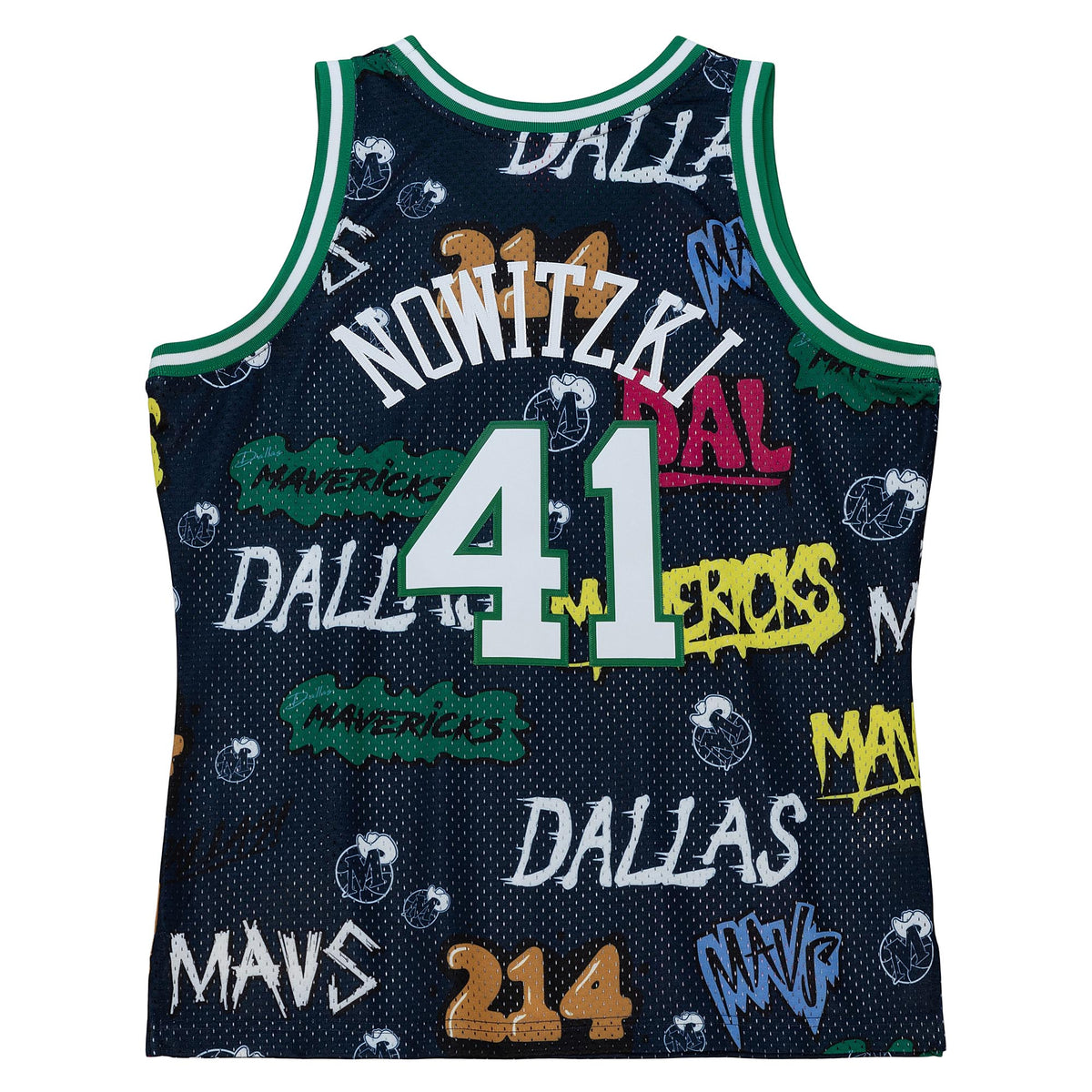 Dallas Mavericks Mitchell & Ness 2022 Dirk Nowitzki Hardwood Classic Jersey Dress M / Navy
