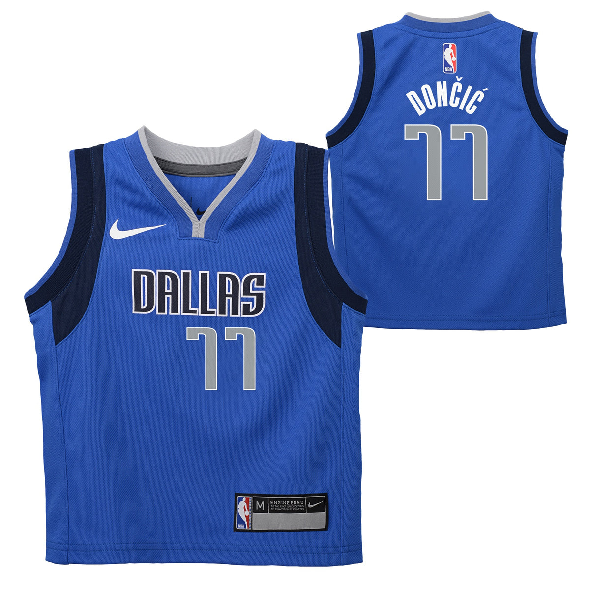 Toddler Nike Luka Dončić Royal Dallas Mavericks Swingman Player Jersey - Icon Edition Size: 2T