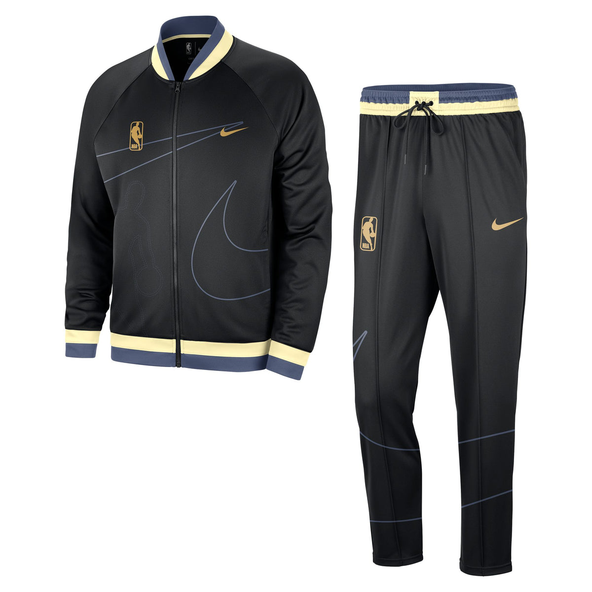 DALLAS MAVERICKS NIKE BLACK TEAM 31 TRACK SUIT – DallasMavs.Shop