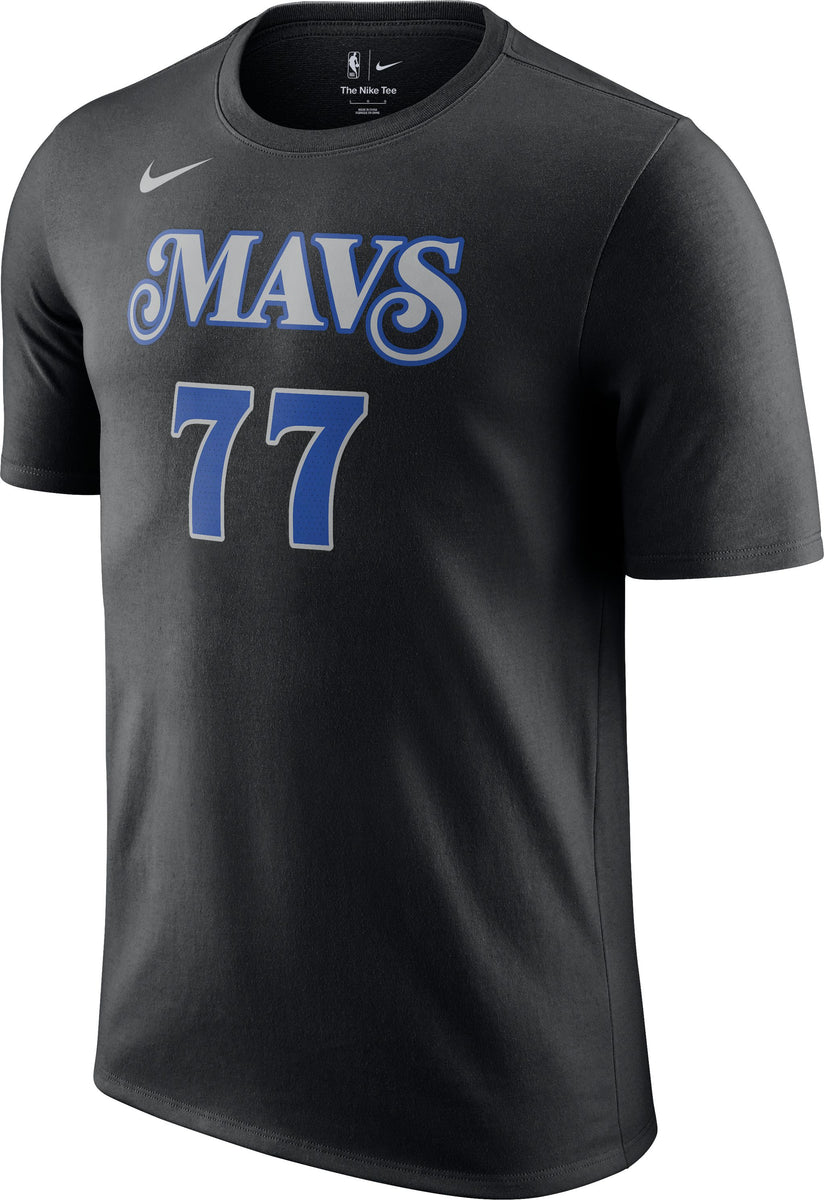 Dallas Mavericks Nike City Edition 23-24 Luka Dončić Name & Number Tee ...