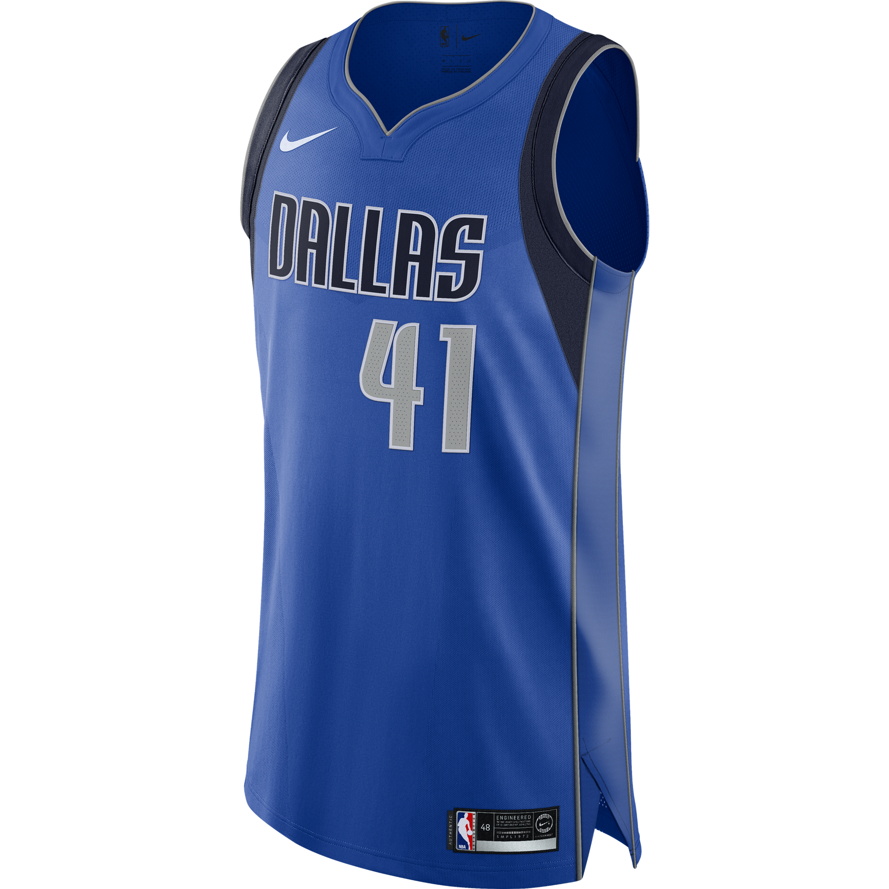 VTG NBA Nike Rewind 87 Dallas Mavericks Dirk Nowitzki Jersey 
