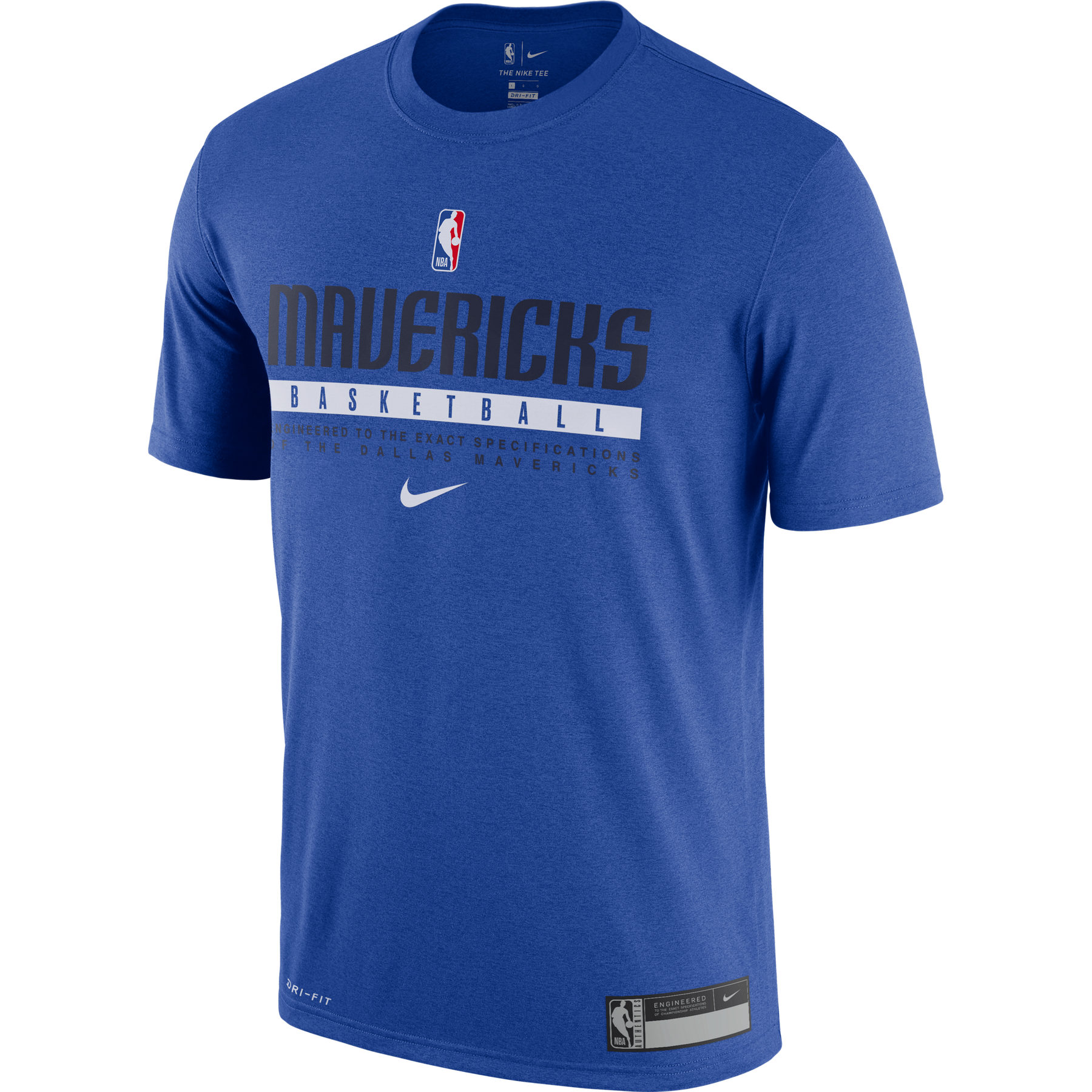 Nike Men's Dallas Mavericks Royal Practice Long Sleeve T-Shirt