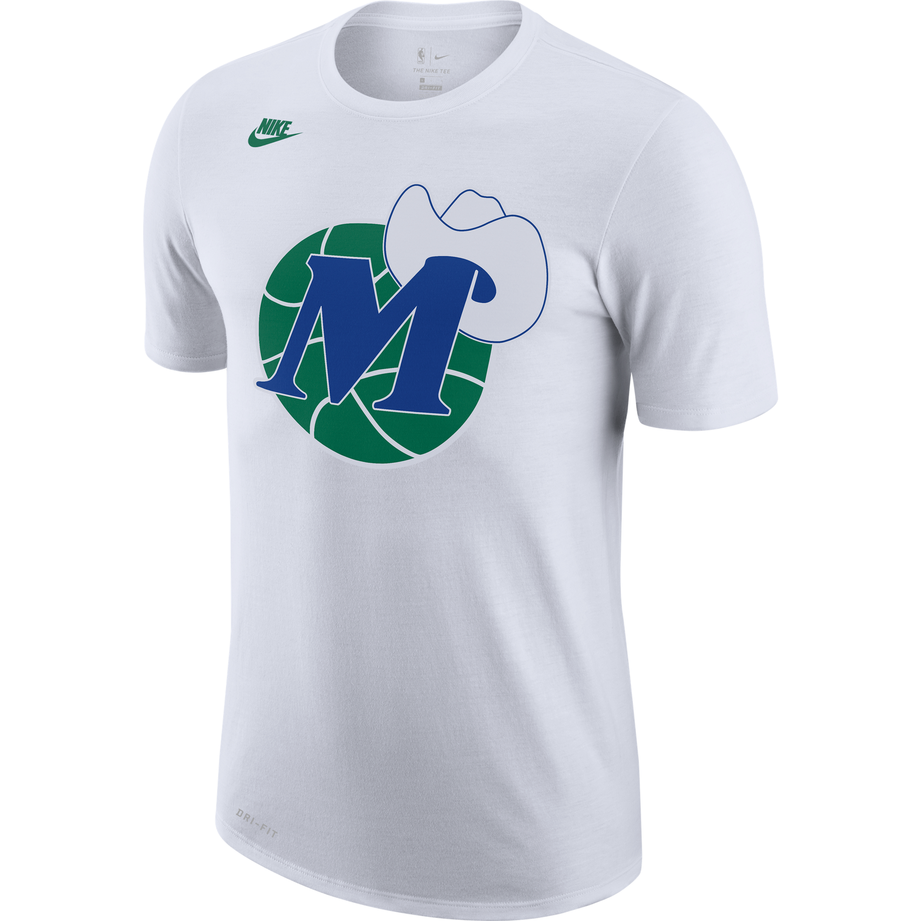 Men's NBA x Staple White Dallas Mavericks Home Team T Shirt - Limotees