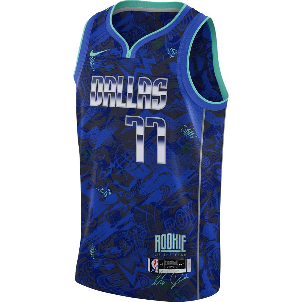 Luka Dončić Mavericks Icon Edition Big Kids' Nike NBA Swingman Jersey