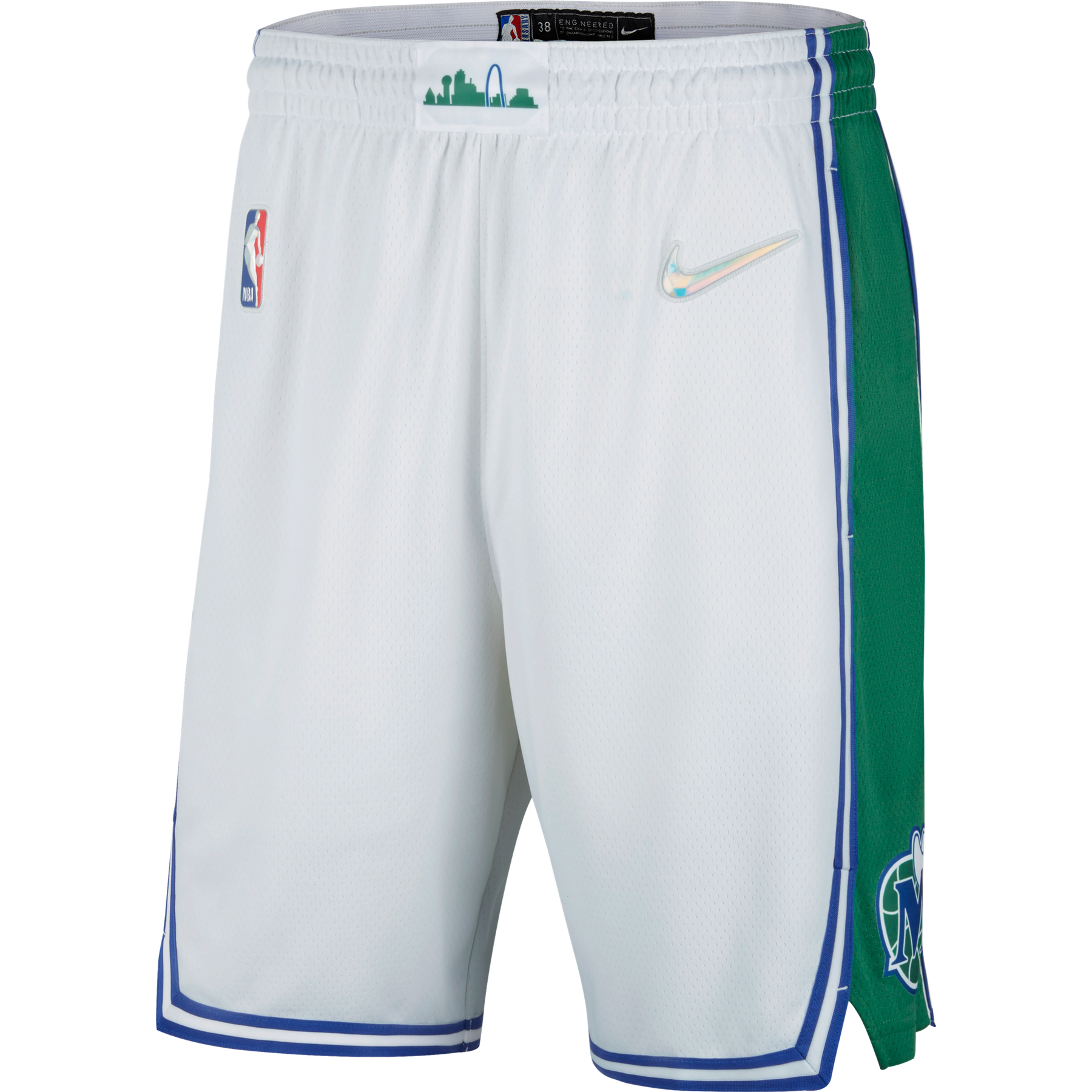 Boston Celtics City Edition Men's Nike Dri-FIT NBA Swingman Shorts.
