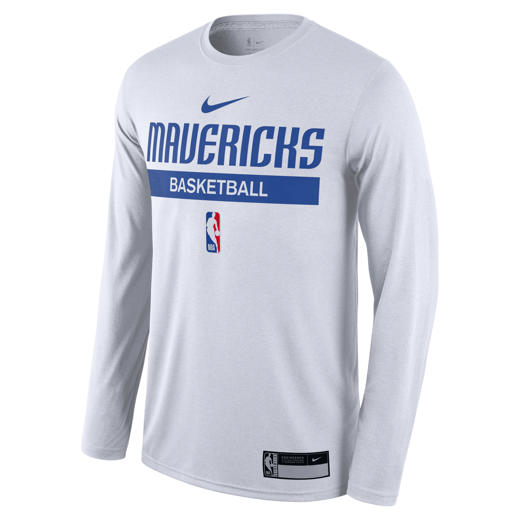 Custom Long-sleeve Basketball Practice Shirt With Name & 