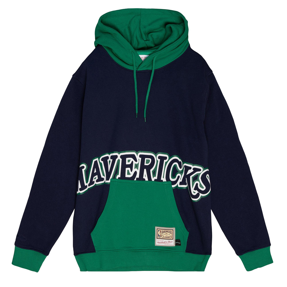 DALLAS MAVERICKS MITCHELL & NESS 2022 HARDWOOD CLASSIC BIG FACE HOODIE ...