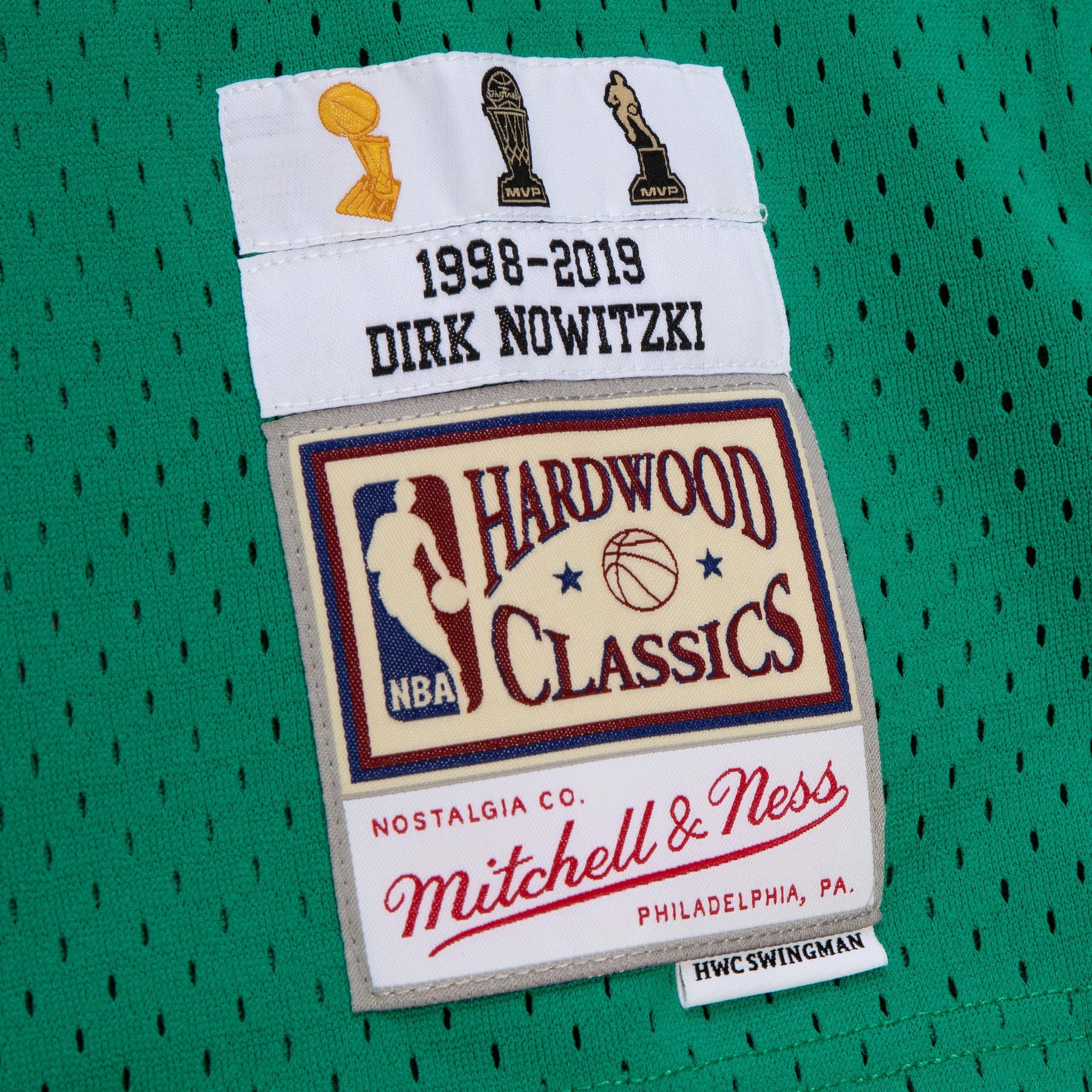 Dirk Nowitzki - Dallas Mavericks - Game-Worn '1980-90 Road Hardwood Classics'  Jersey - 2015-16 Season - 2nd Half Only