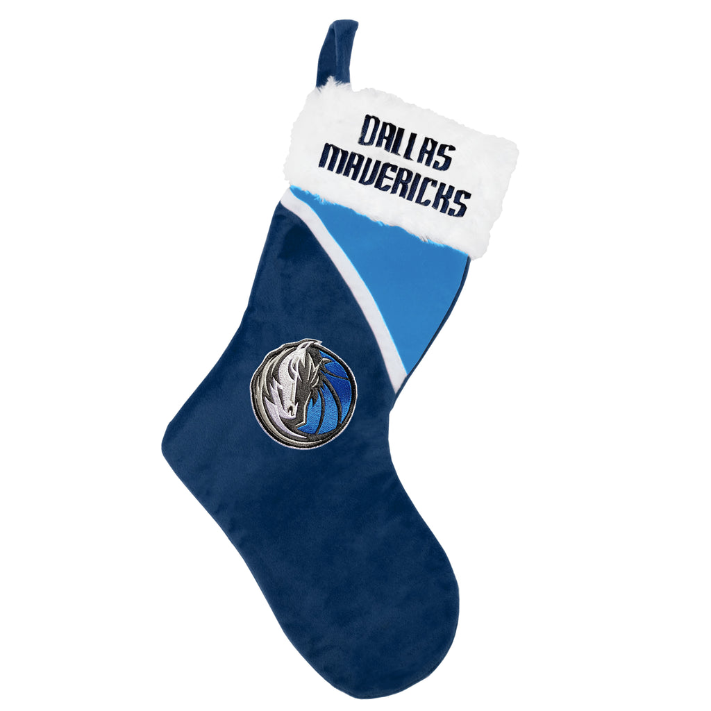 Dallas Mavericks Forever Collectibles Colorblock Santa Hat