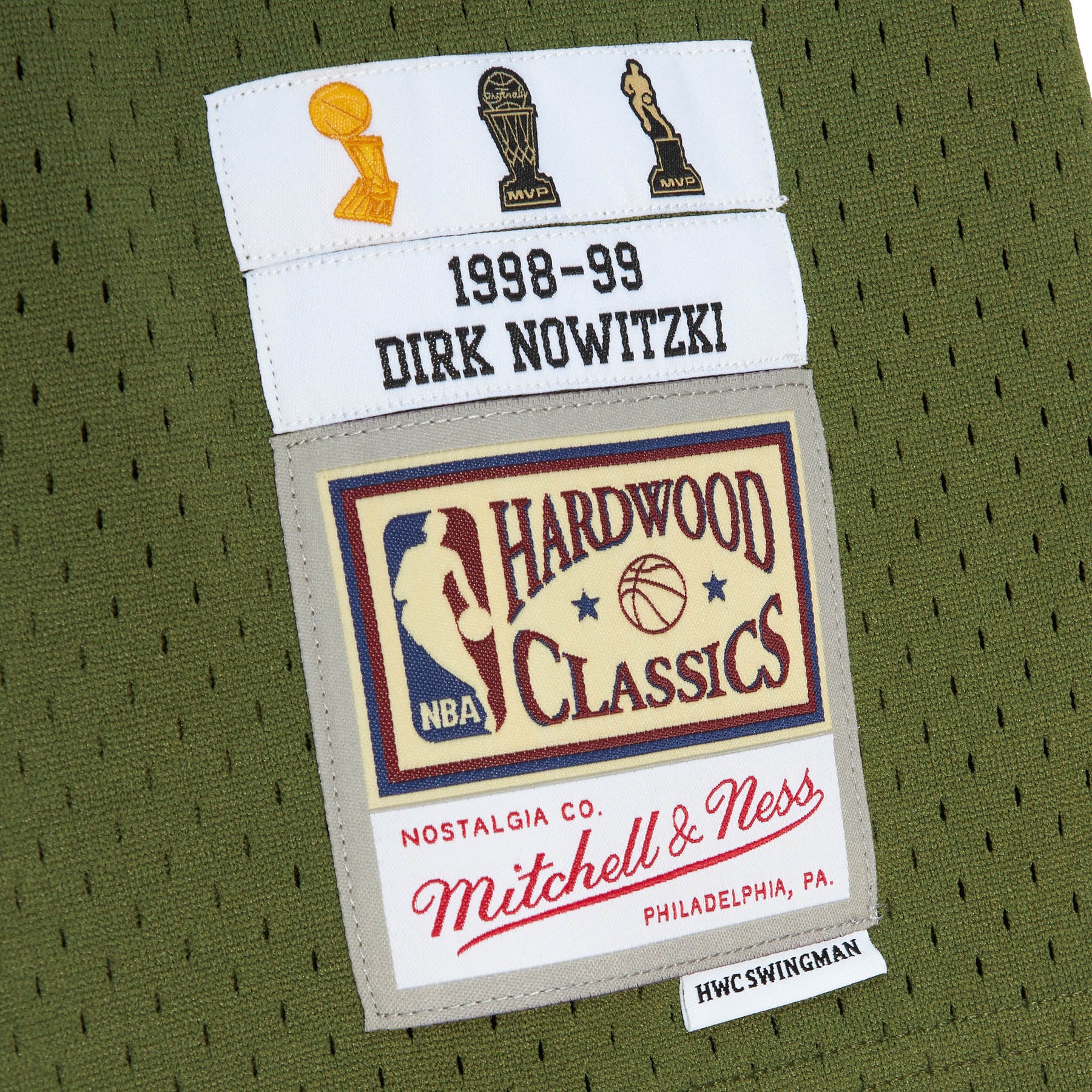 Mitchell & Ness NBA SWINGMAN JERSEY DALLAS MAVERICKS 1998-99 DIRK NOWITZKI  #41 Multi