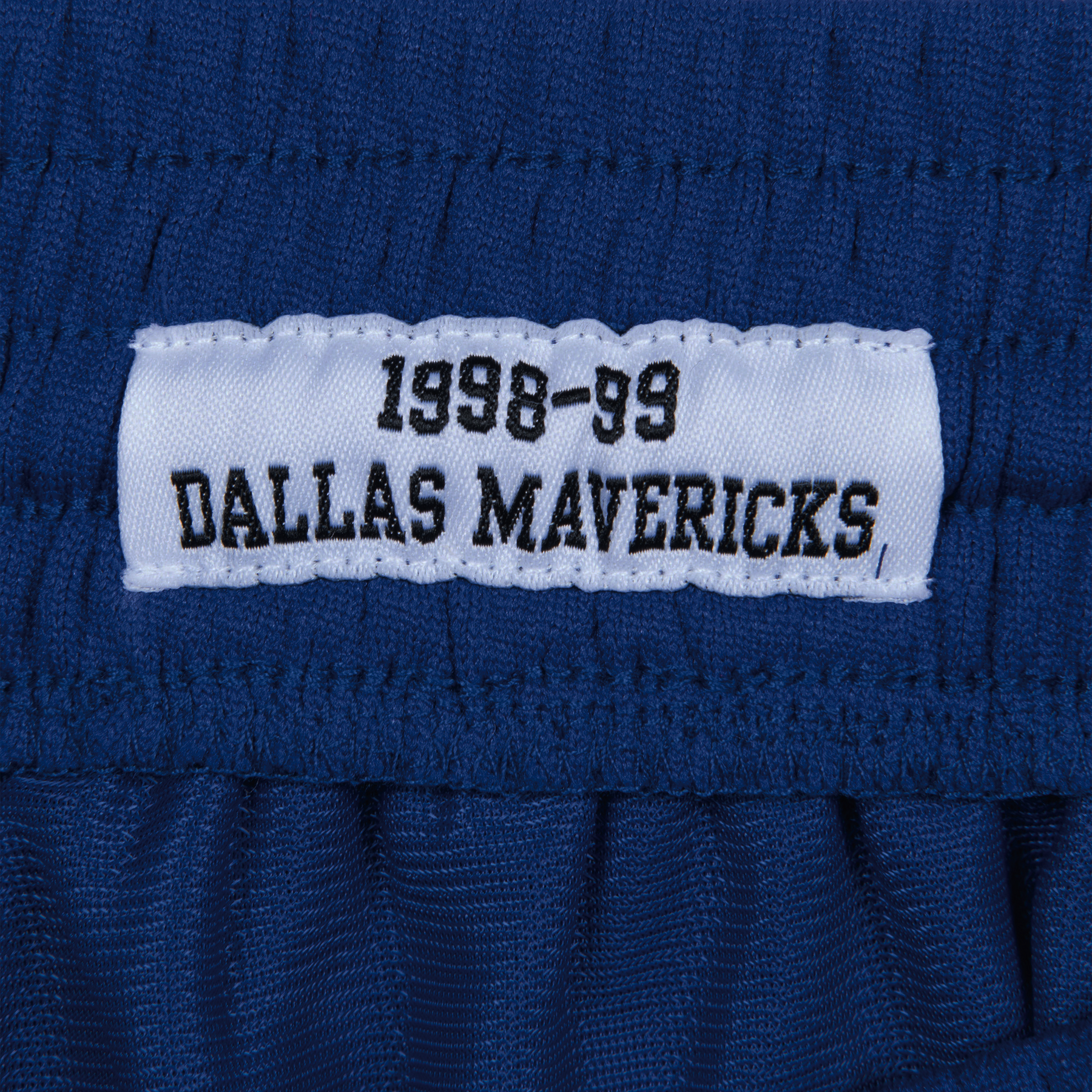 Dallas Mavericks 11-12 HWC Swingman Shorts - Navy - Throwback