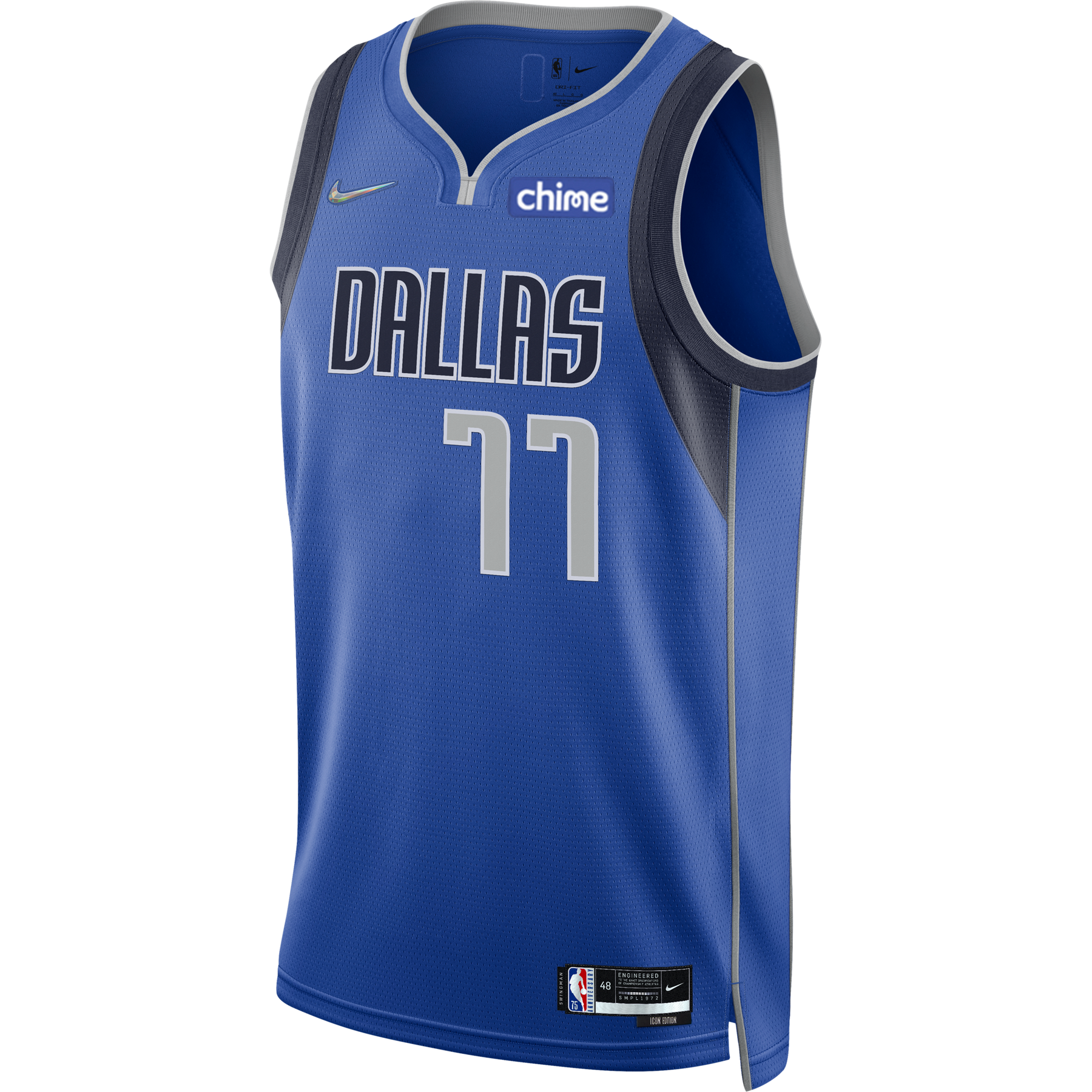 Dallas Mavericks Luka Doncic Blue City Edition 2022-23 Jersey