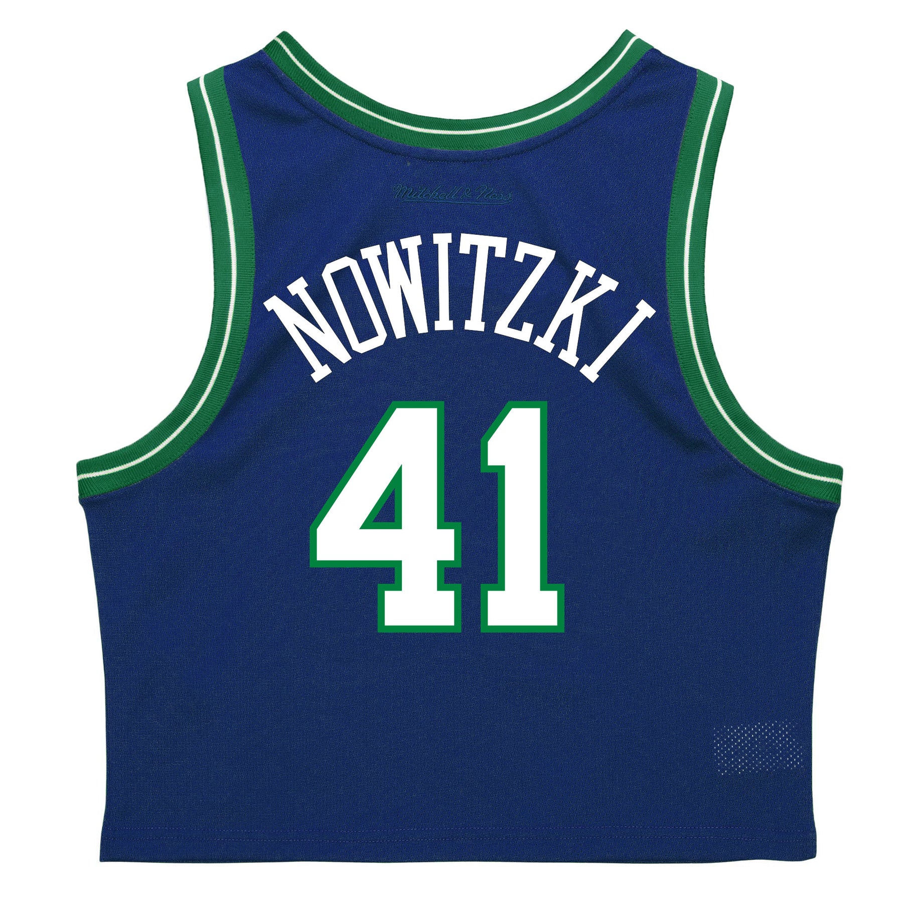 Mitchell & Ness Men's Dallas Mavericks Hardwood Classic Swingman Jersey - Dirk Nowitzki - White