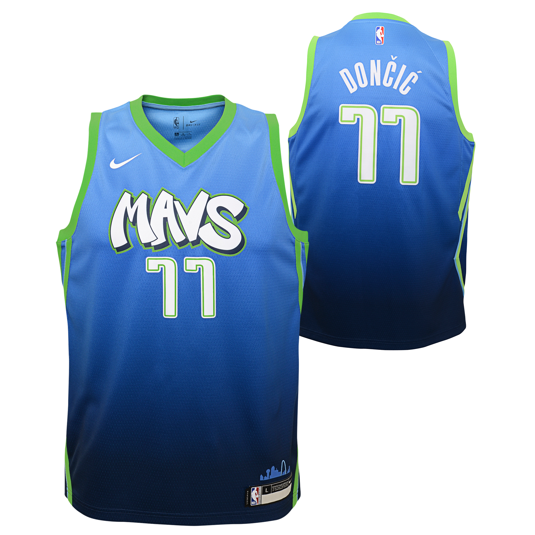 luka doncic city jersey 2020