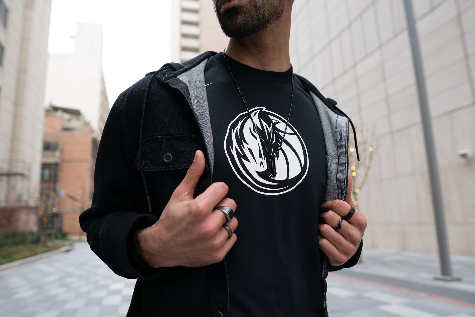 🔥🏀Nike NBA Dallas Mavericks Warm Up Shooting Shirt Player Issued 2X  AV0928-480