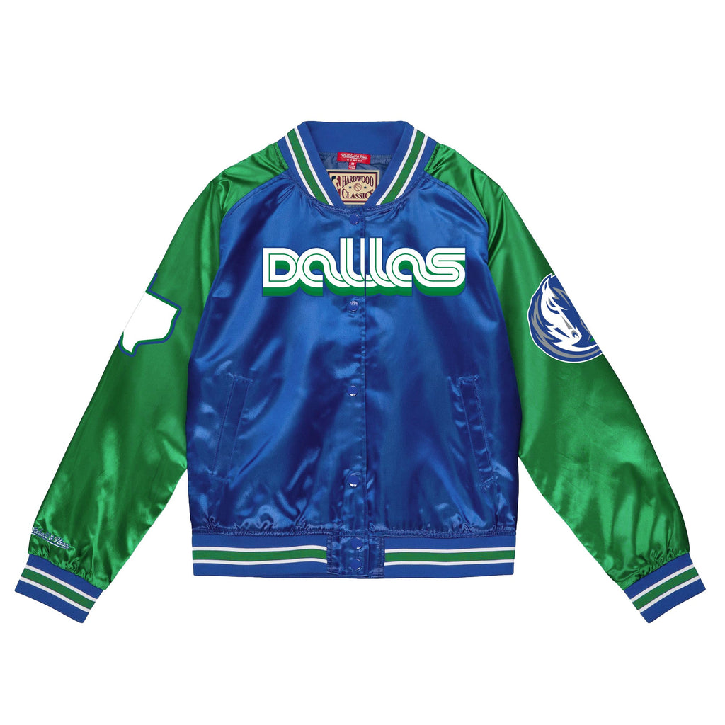 DALLAS COWBOYS THROWBACK SATIN JACKET XSMALL