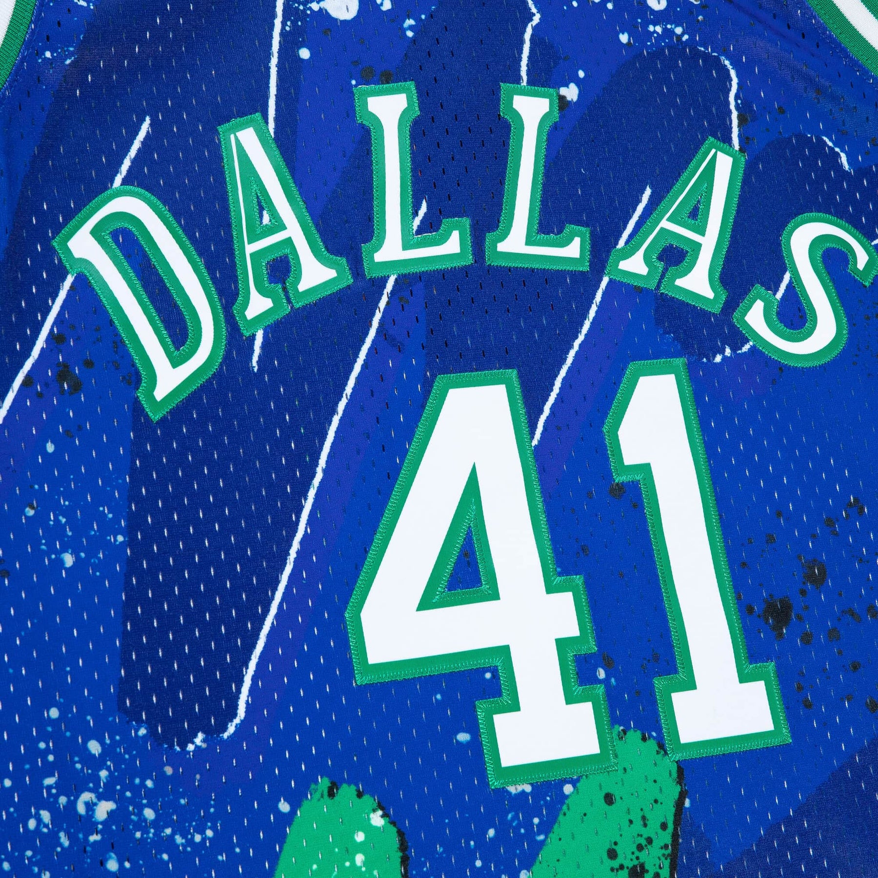 Dallas Mavericks Hyper Hoops Swingman Jersey - Dirk Nowitzki By Mitchell &  Ness - Blue - Mens
